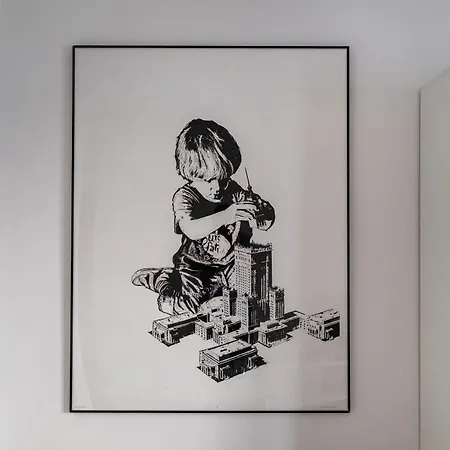 Koneser - Workspace, Balcony, Subway - By Rentujemy Apartman Varsó